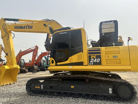 2023 Komatsu PC240LC-8 crawler excavator, side view