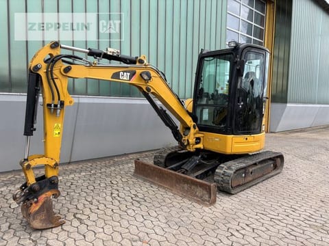 2017 Caterpillar 303.5ECR mini excavator, side profile view 2017 Caterpillar 303.5ECR mini excavator, side profile view