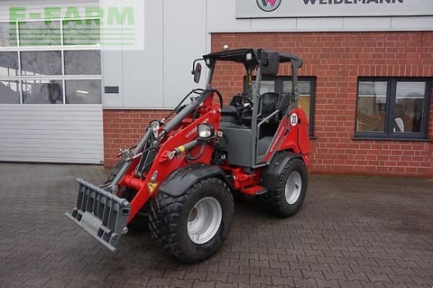 2022 Weidemann 1390 wheel loader, front three-quarter view