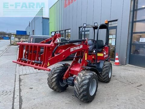 2024 Thaler 2438 H mini excavator, front three-quarter view