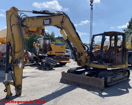 2019 Caterpillar 308C crawler excavator, side view