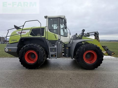2020 Claas TORION 1812 wheel loader, side view 2020 Claas TORION 1812 wheel loader, side view