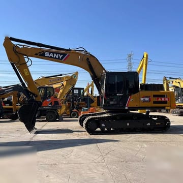 2023 Sany SY215C crawler excavator side view