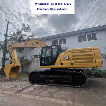 2024 Caterpillar 336GC crawler excavator side view