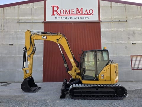 2020 Caterpillar 308C mini excavator side view