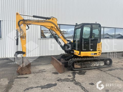 2014 JCB 85Z-1 mini excavator, side view
