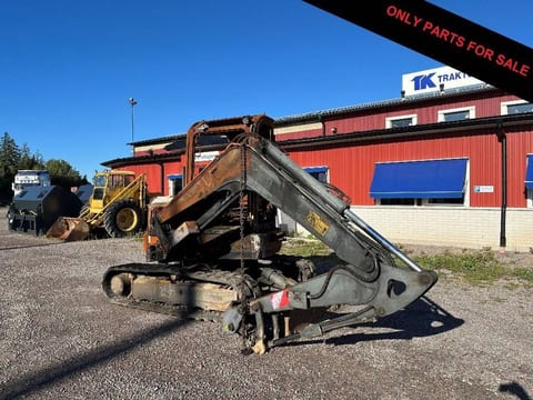 2006 Volvo ECR58D mini excavator side view