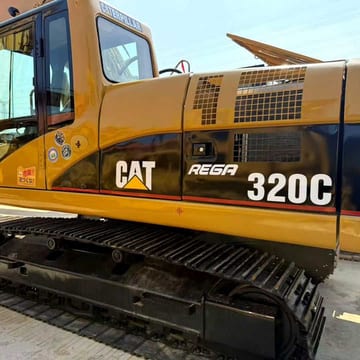 2026 Caterpillar 320C crawler excavator side view