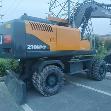 Hyundai 210WVS Wheel Excavator Hyundai 210WVS Wheel Excavator