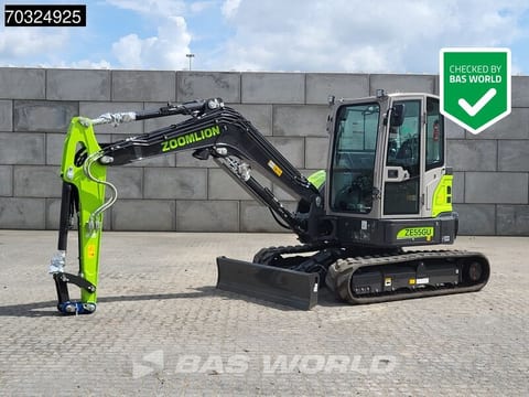 New 2025 Zoomlion ZE55GU Mini Excavator