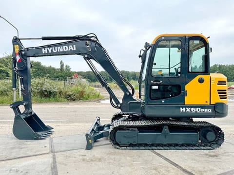 New 2026 Hyundai HX60 PRO Mini Excavator New 2026 Hyundai HX60 PRO Mini Excavator