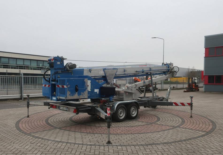 Mini crane Boecker AHK 27/1200 Towable Alu Crane 2700cm 1200K