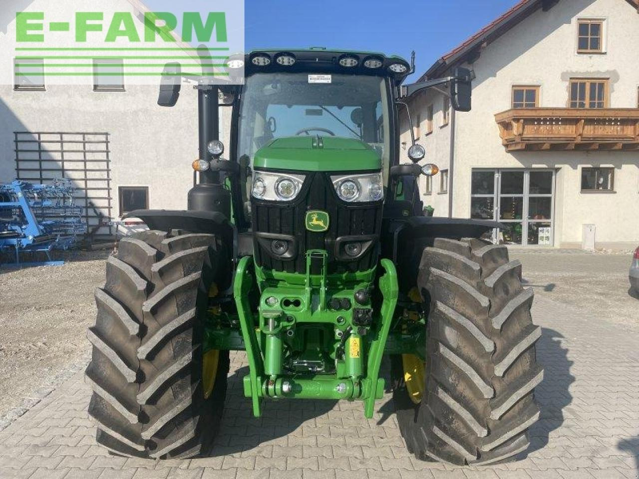 Farm tractor John Deere 6r155