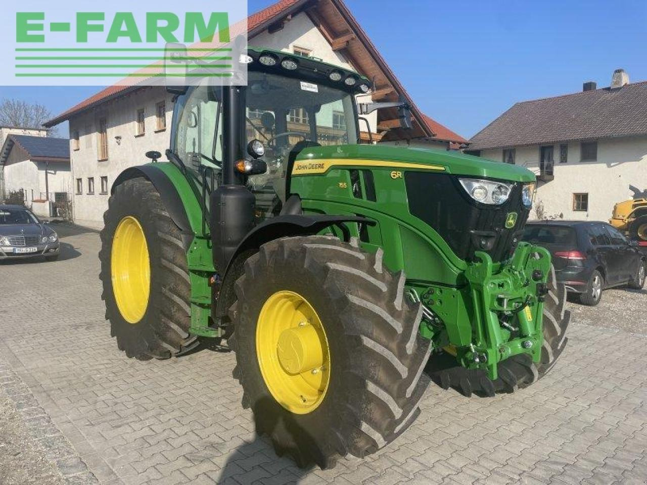 Farm tractor John Deere 6r155