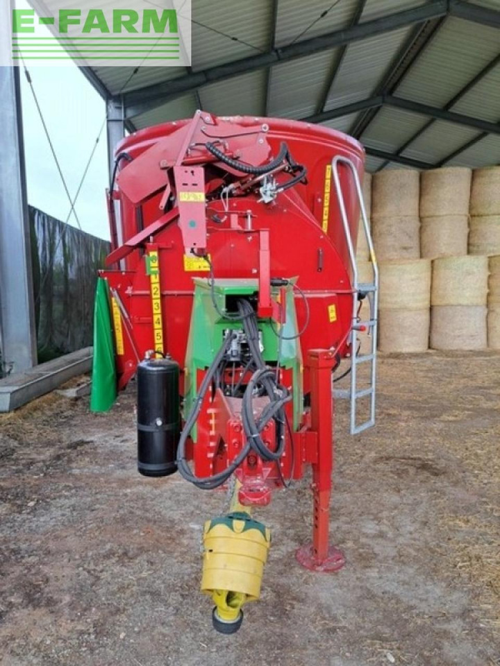 Forage mixer wagon Strautmann verti mix 2401 double / strohgebläse