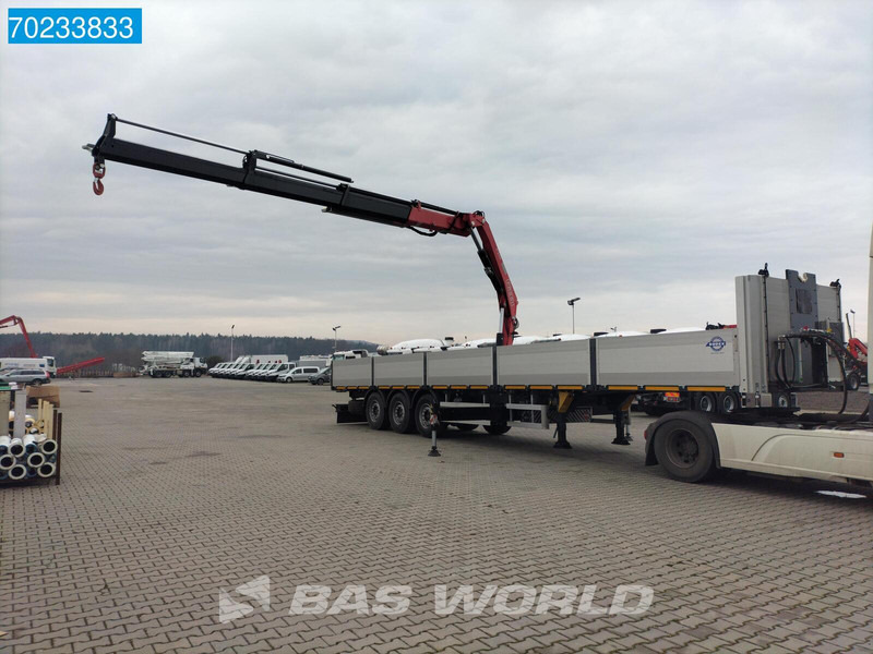 New Dropside/ Flatbed semi-trailer Bodex KIS3B 3 axles Without Truck