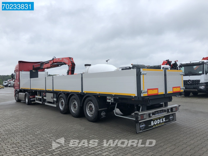 New Dropside/ Flatbed semi-trailer Bodex KIS3B 3 axles Without Truck