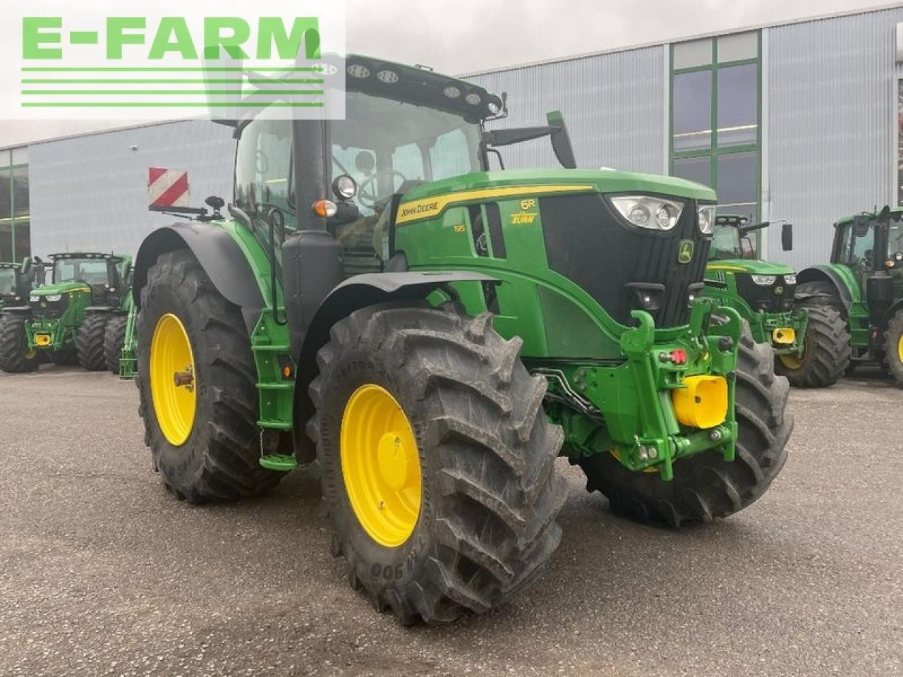 Farm tractor John Deere 6r195