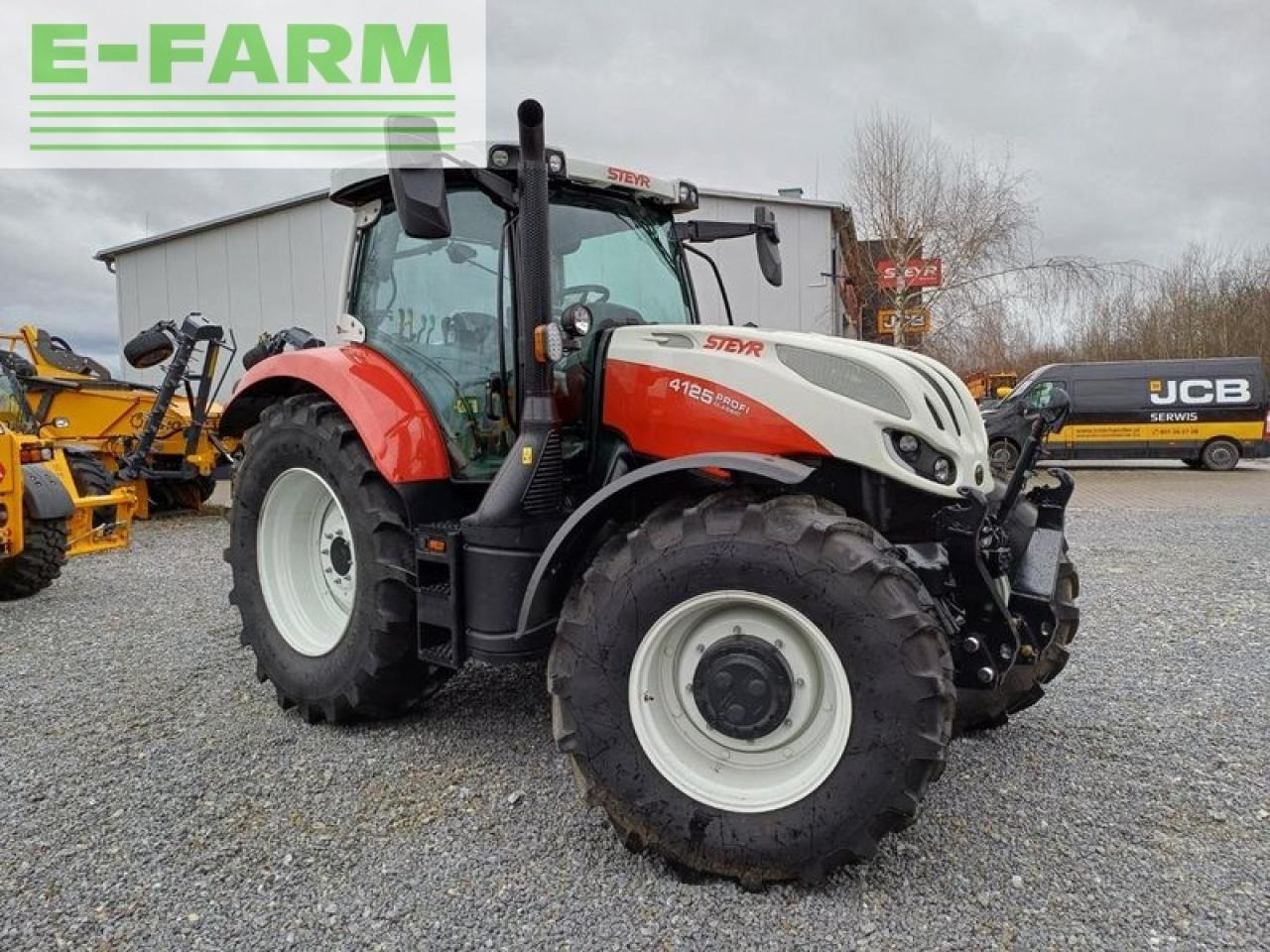 Farm tractor Steyr 4125 profi