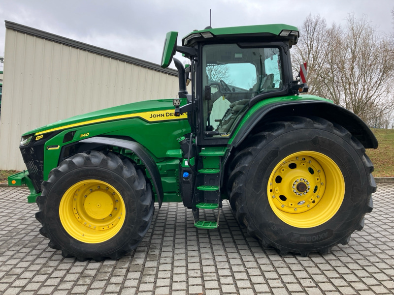 Farm tractor John Deere 8R340/CommandPro/HR-Gewichte/PowerGard