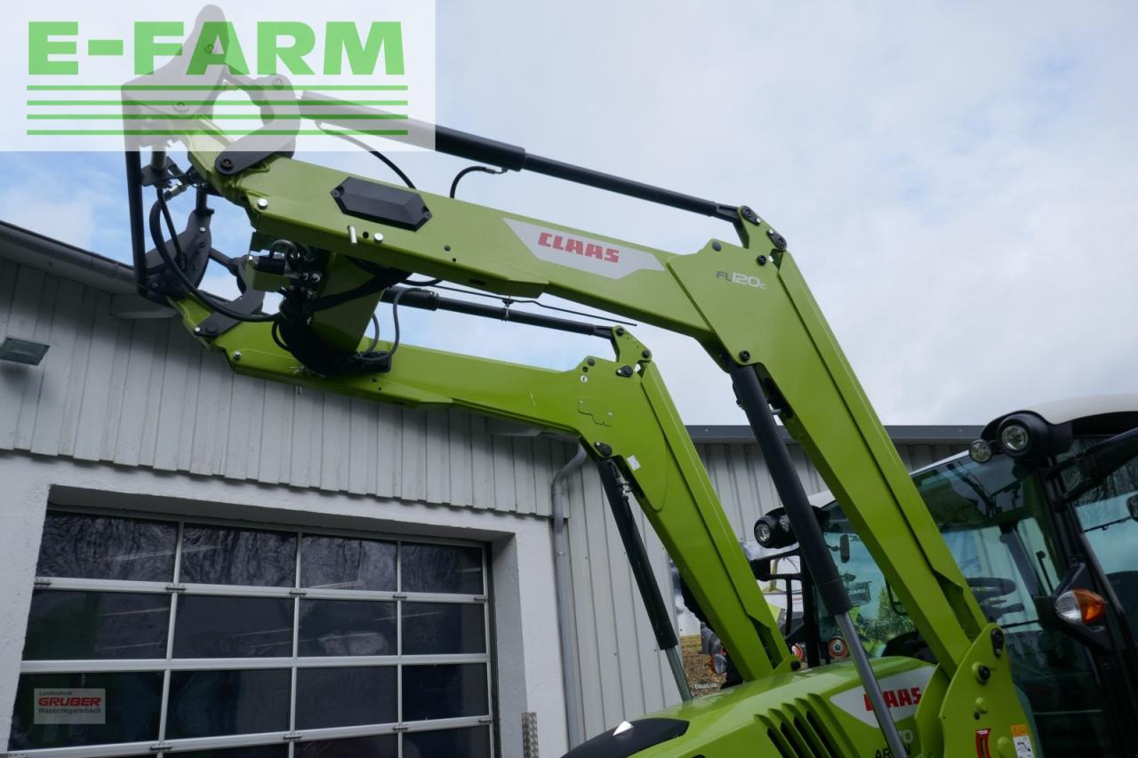 Farm tractor CLAAS arion 470 cis panoramic inkl. fl120c