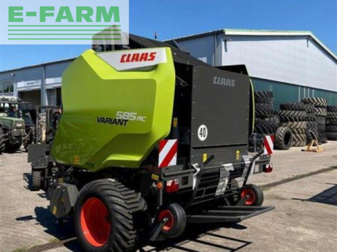 Round baler CLAAS variant 585 rc pro