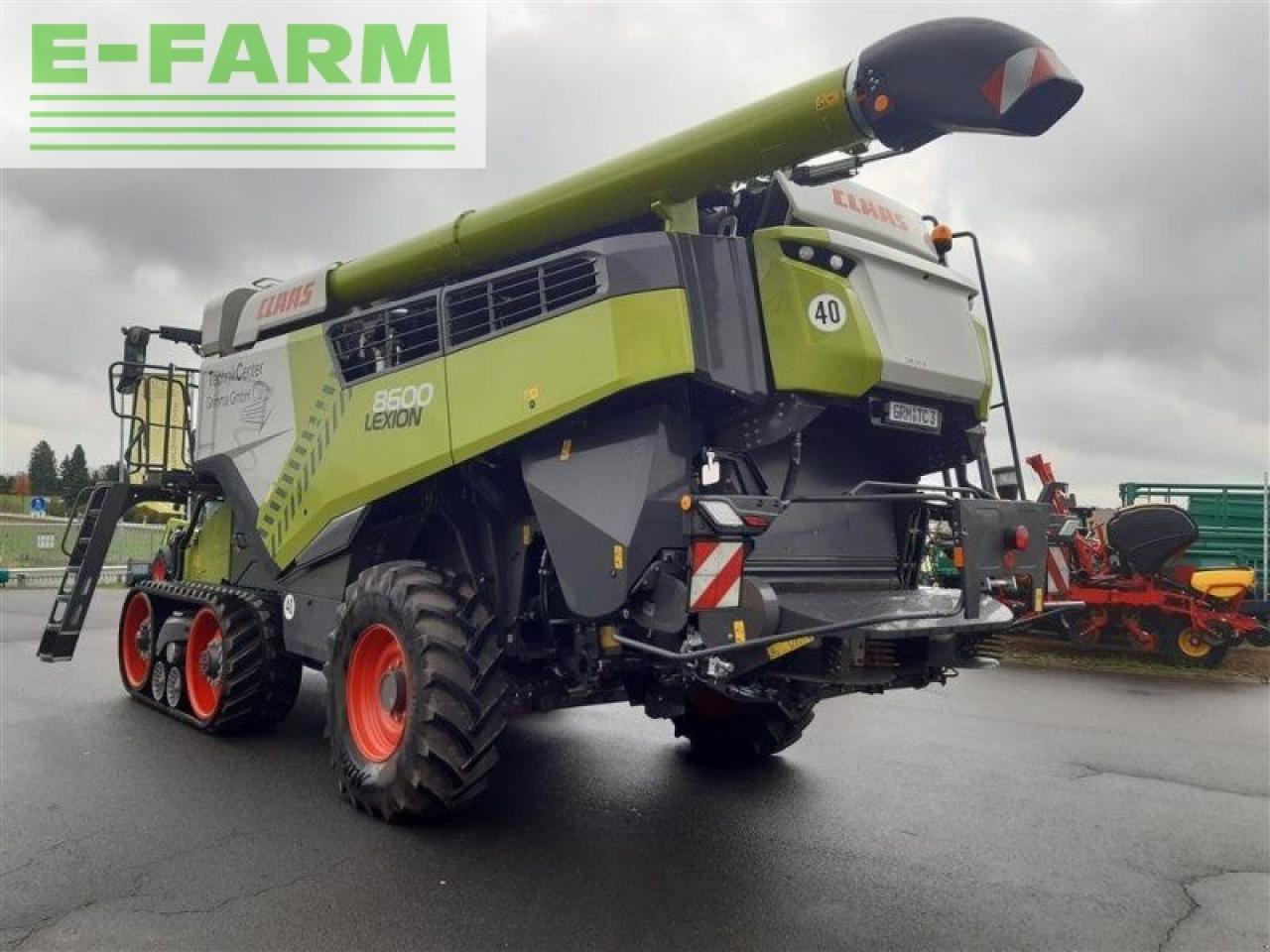 Combine harvester CLAAS lexion 8600 tt