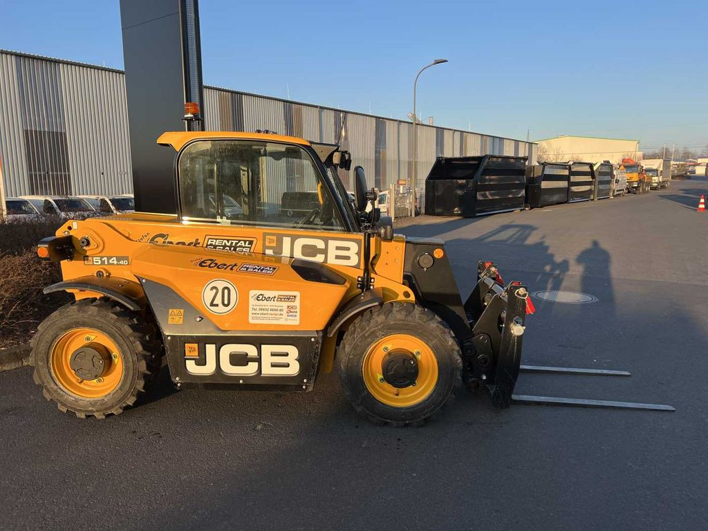 Telescopic handler JCB 514-40 / nur 108h / 2023 / Eigengewicht: 2.700kg