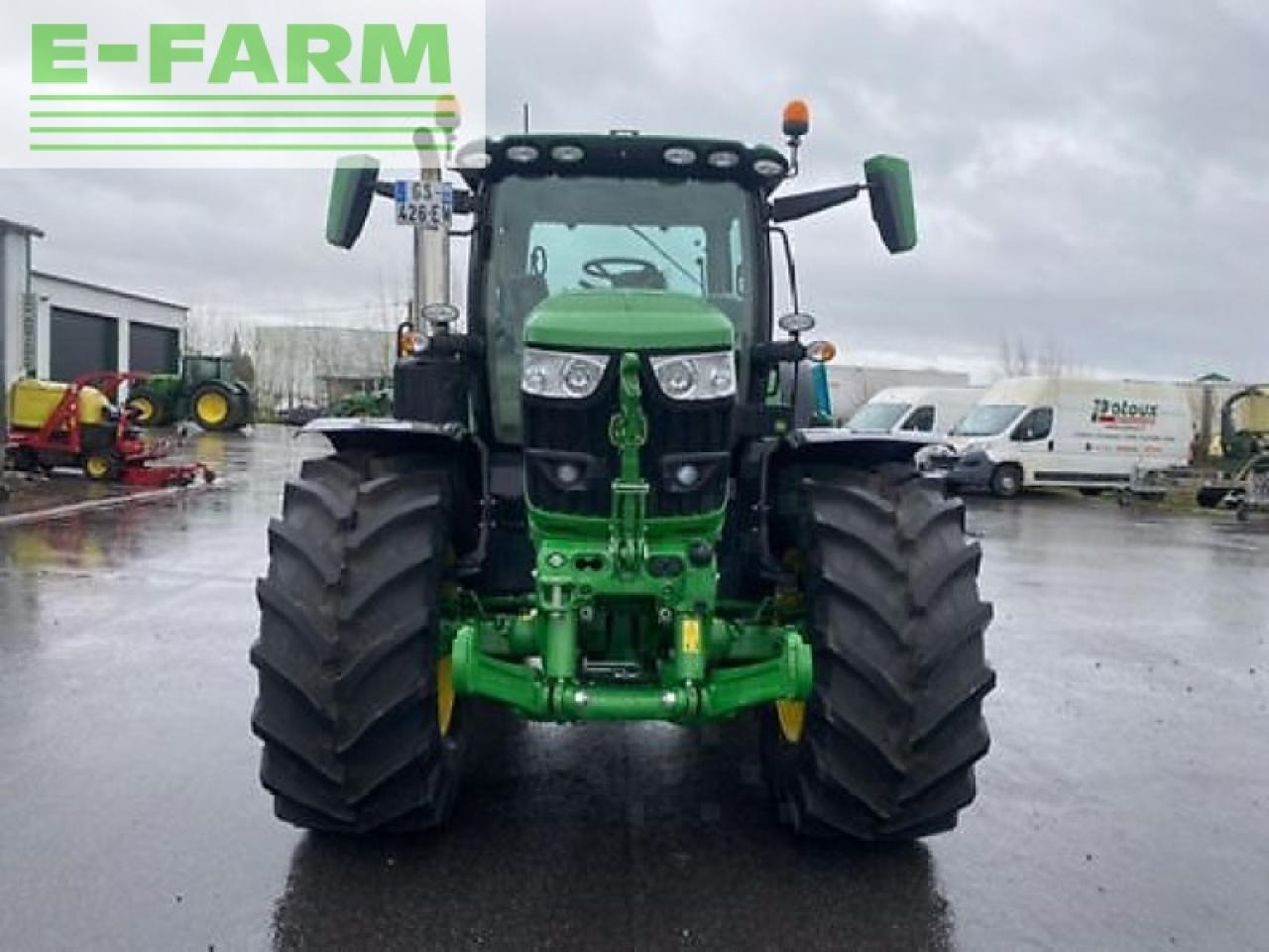 Farm tractor John Deere 6r185