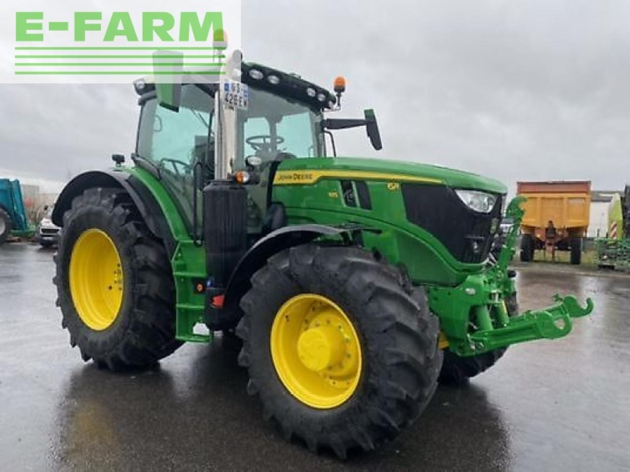 Farm tractor John Deere 6r185