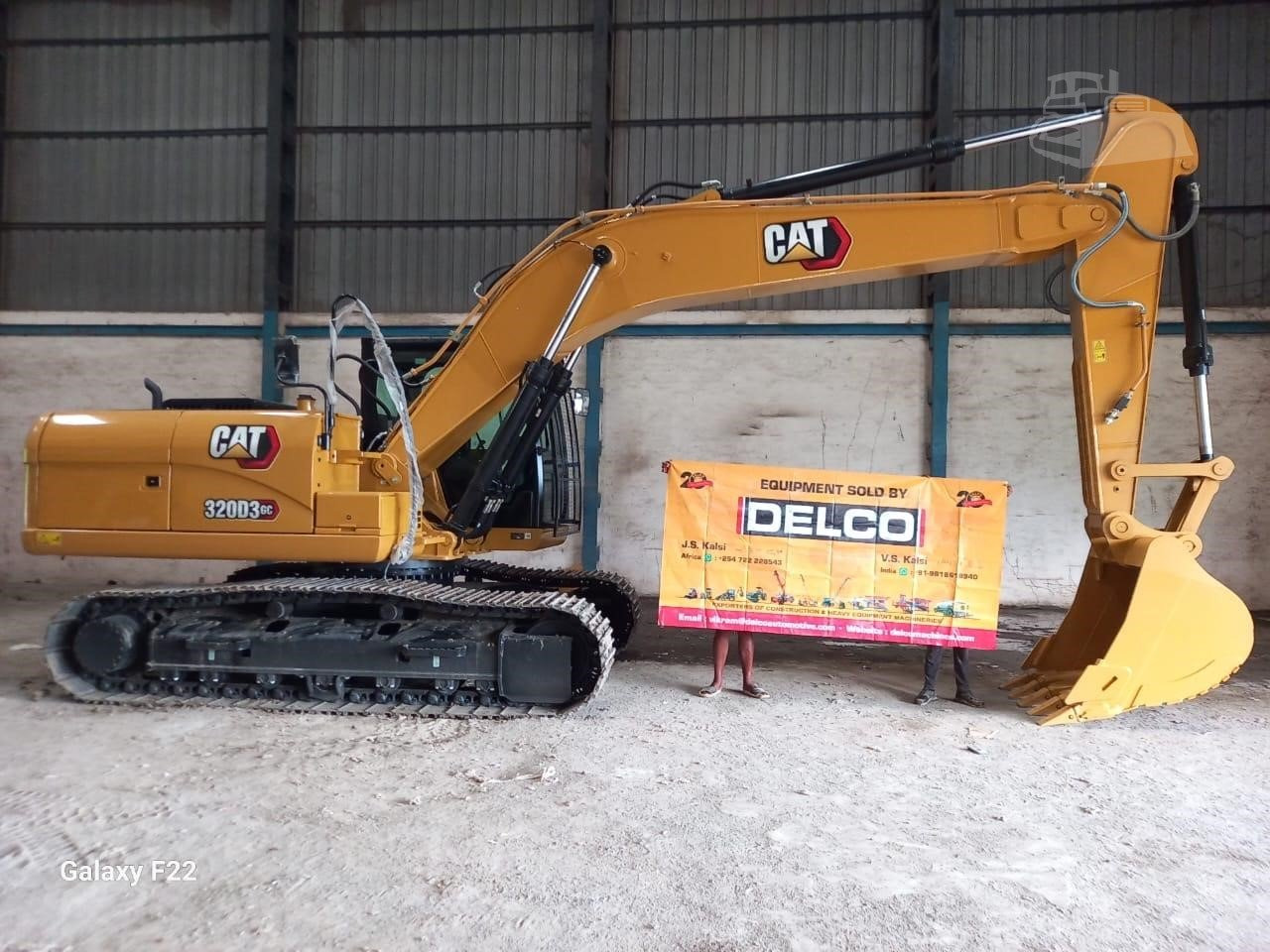 New Crawler excavator CATERPILLAR 320D3GC