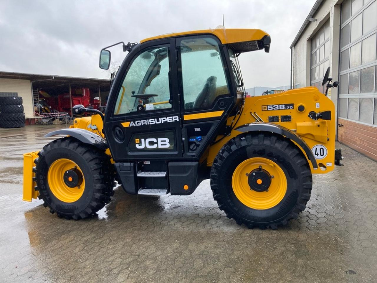 Telescopic handler JCB 538-70 AGRI SUPER STUFE V