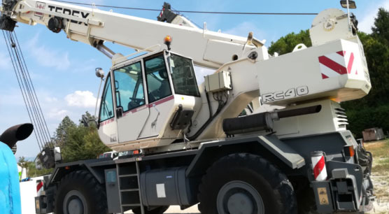 Mobile crane Terex RC40