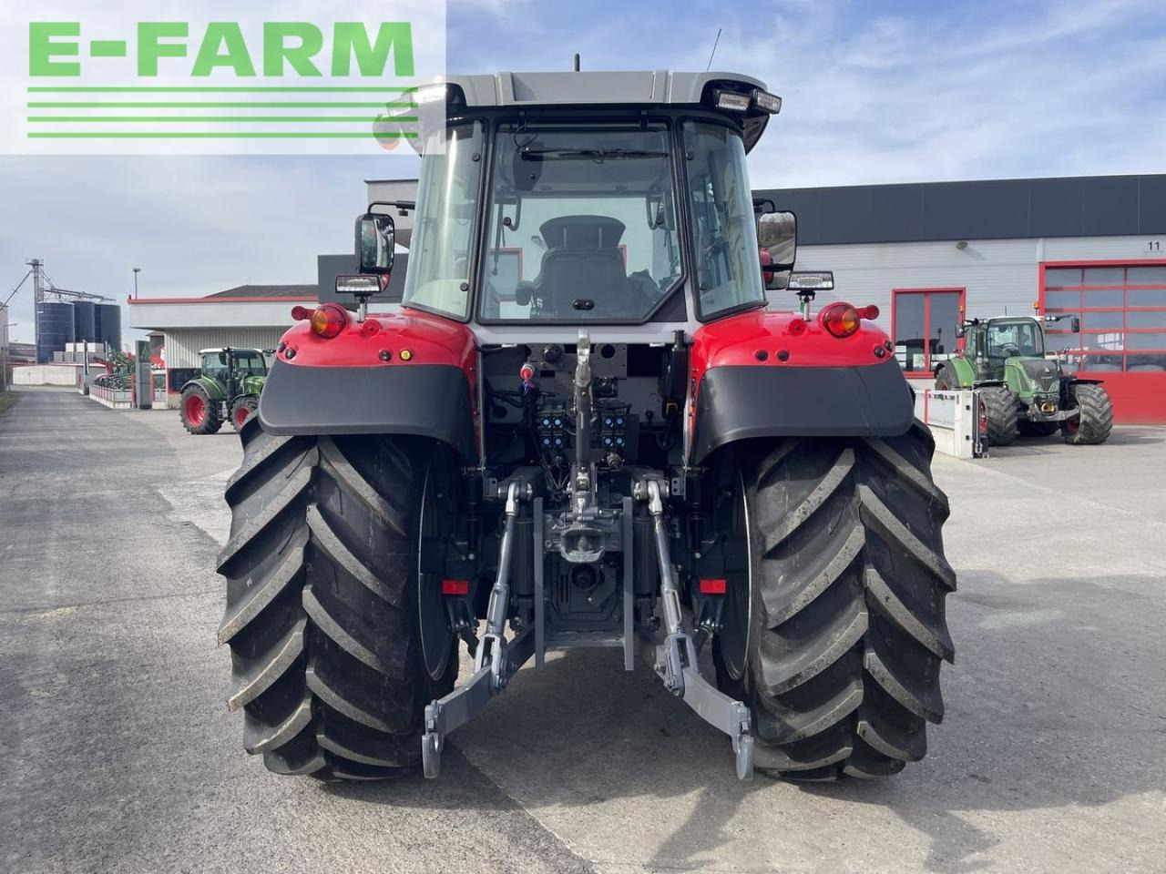 Farm tractor Massey Ferguson mf 5s.145 dyna-6 exclusive