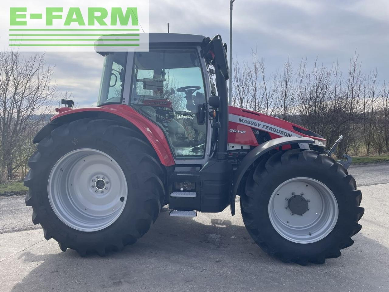 Farm tractor Massey Ferguson mf 5s.145 dyna-6 exclusive