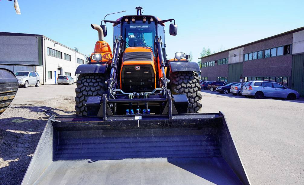 Backhoe loader Huddig 1370 City EX-DEMO