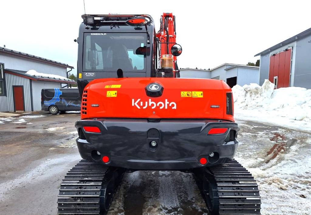 New Mini excavator Kubota KX085-5 UUTUUS!!