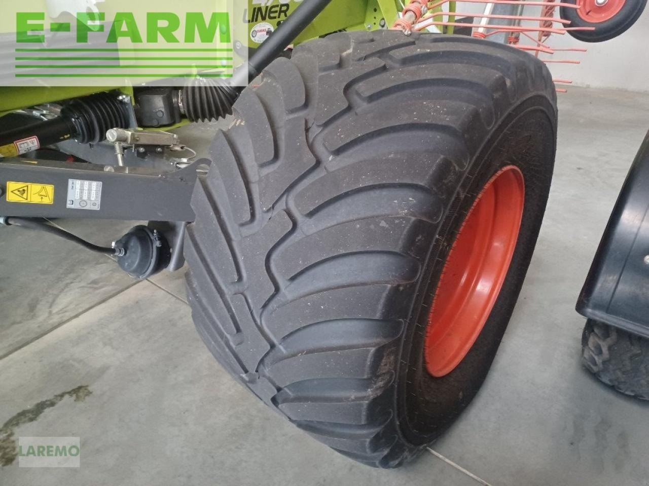 Tedder/ Rake CLAAS liner 4700 trend plus bedienung