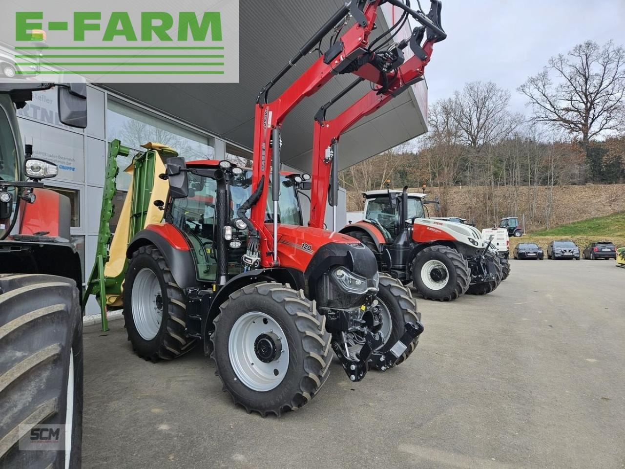 Farm tractor Case-IH vestrum 120 cvxdrive