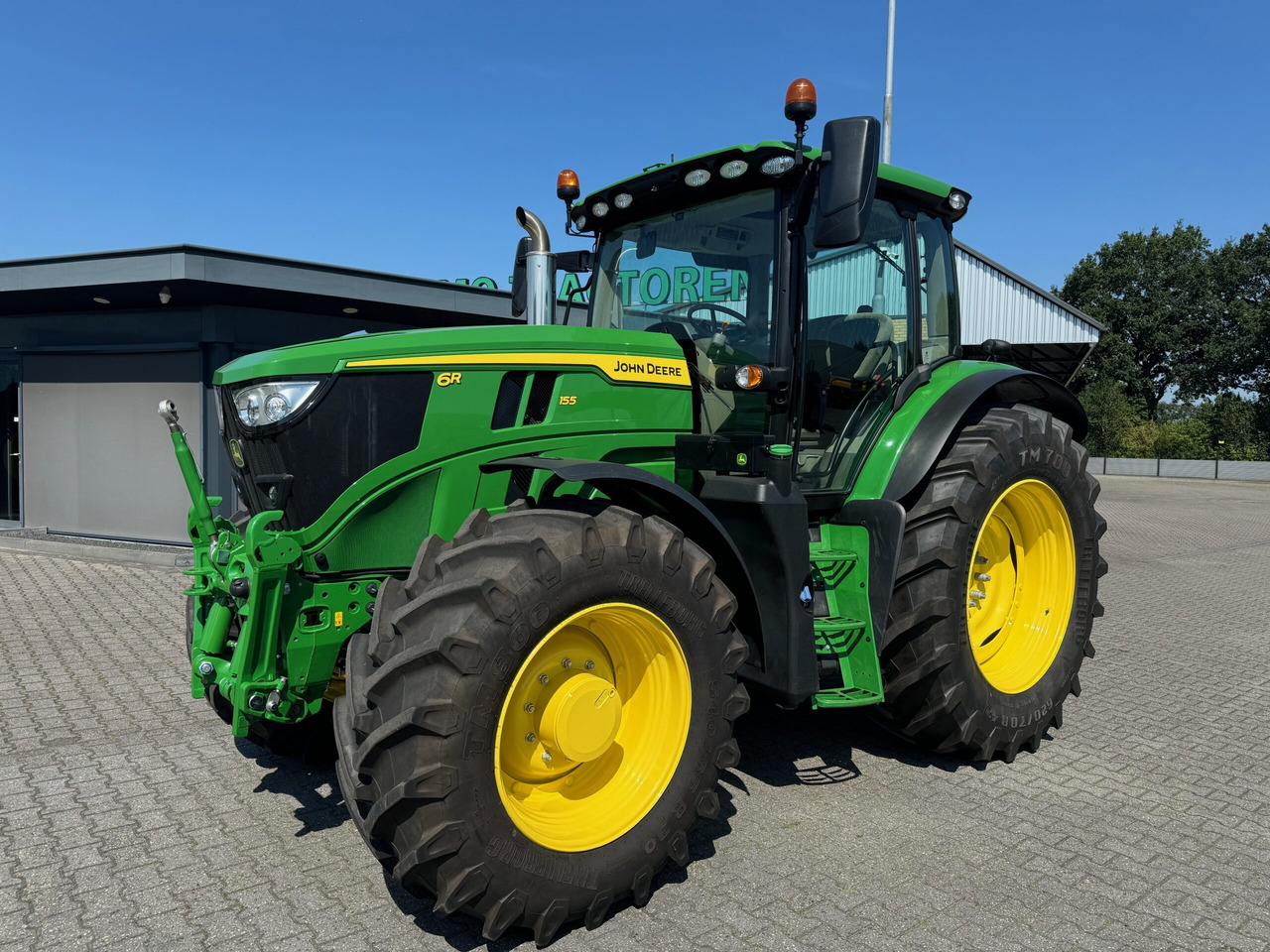 Farm tractor John Deere 6R155