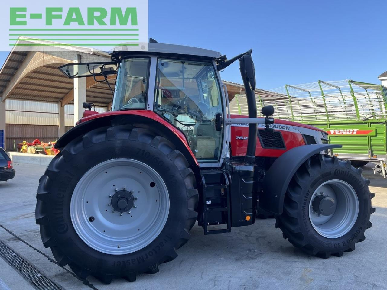 Farm tractor Massey Ferguson mf 7s.210 dyna-vt exclusive