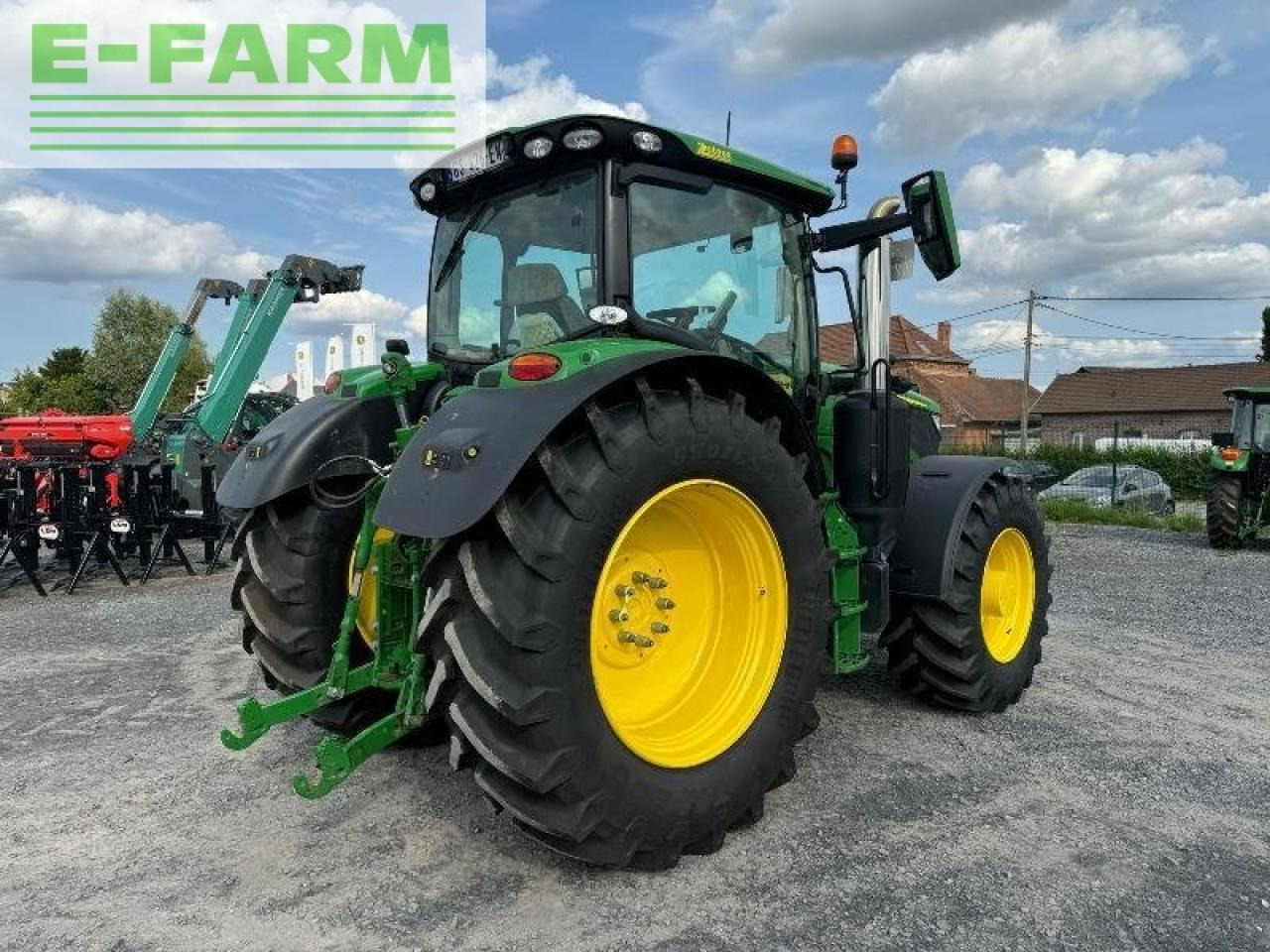 Farm tractor John Deere 6r185