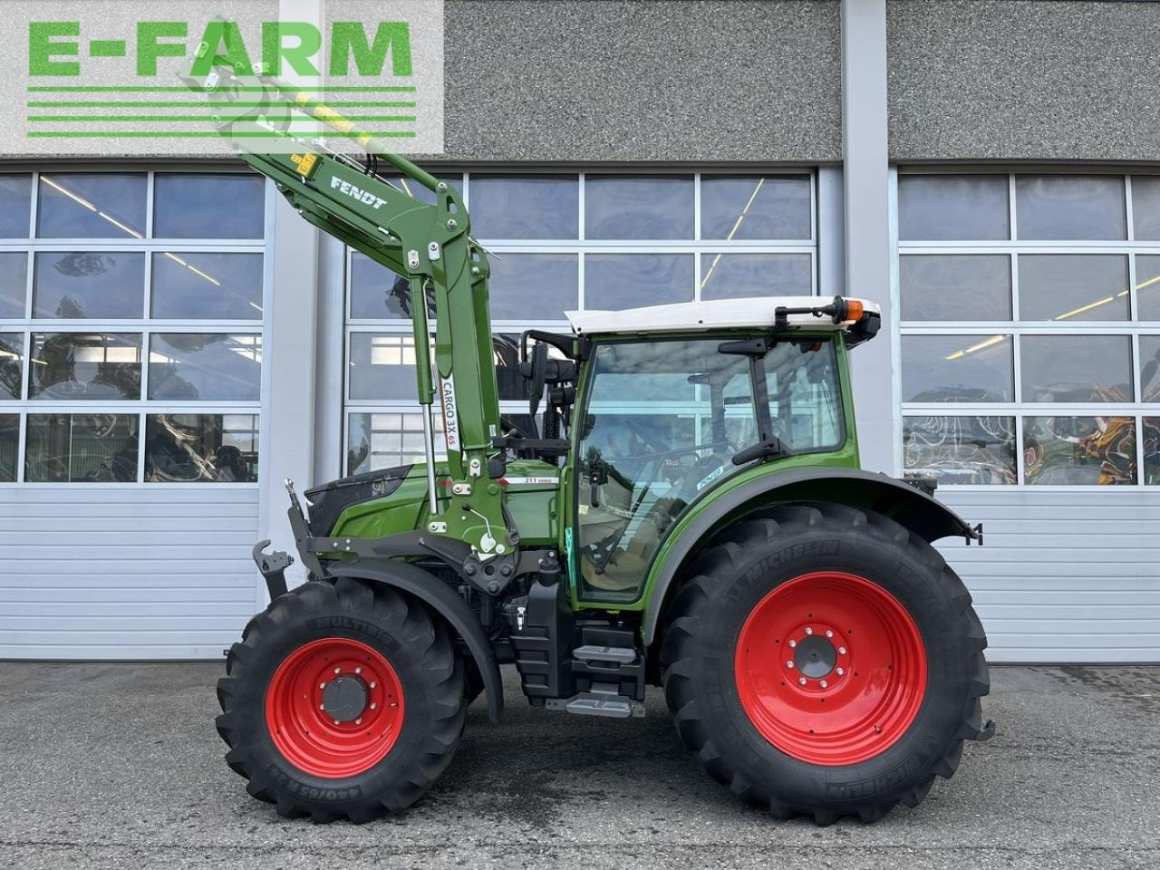 Farm tractor Fendt 211 s vario gen3 power setting 2