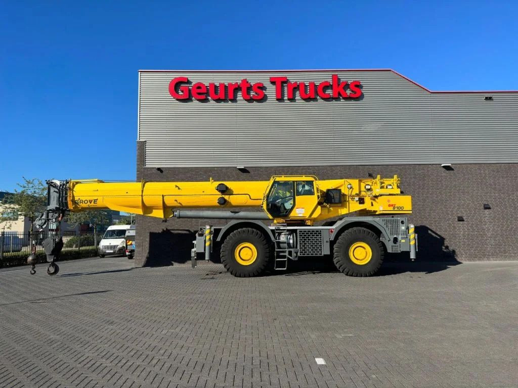 Leasing of Grove GRT8100 ROUGH TERRAIN CRANE