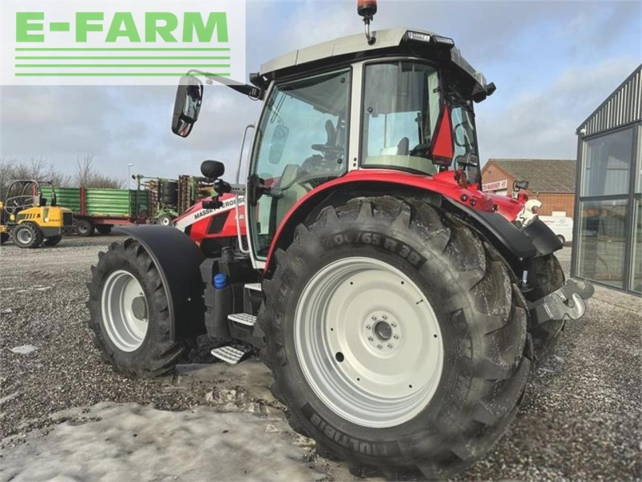 Farm tractor Massey Ferguson 5s-145 dyna 6 efficient