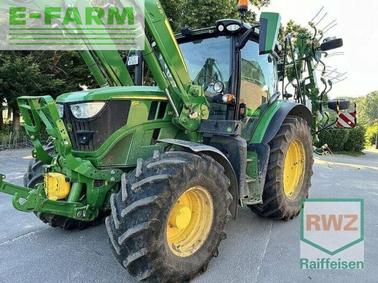 Farm tractor John Deere 6r 130