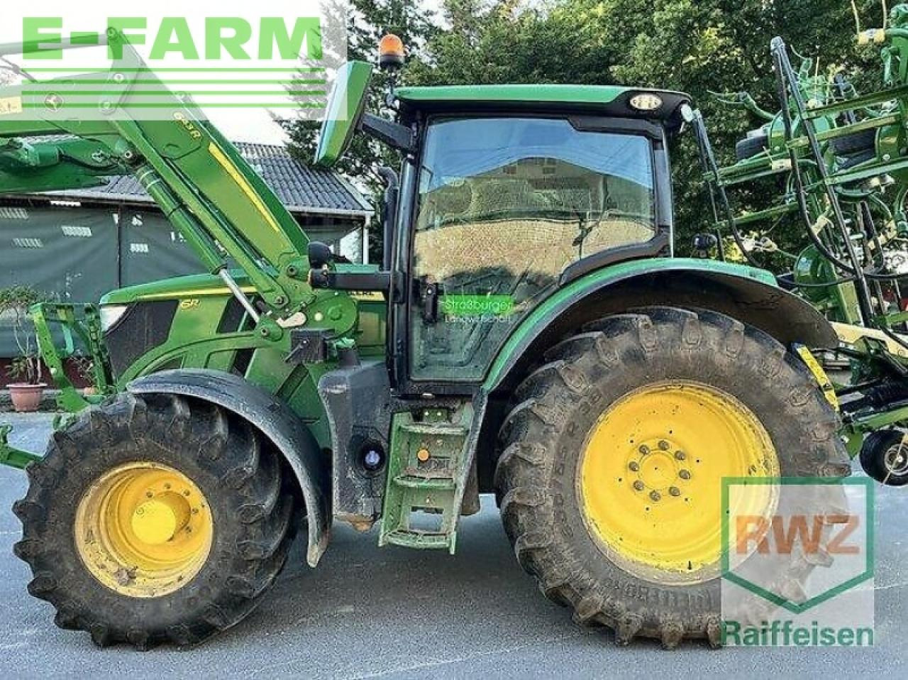 Farm tractor John Deere 6r 130