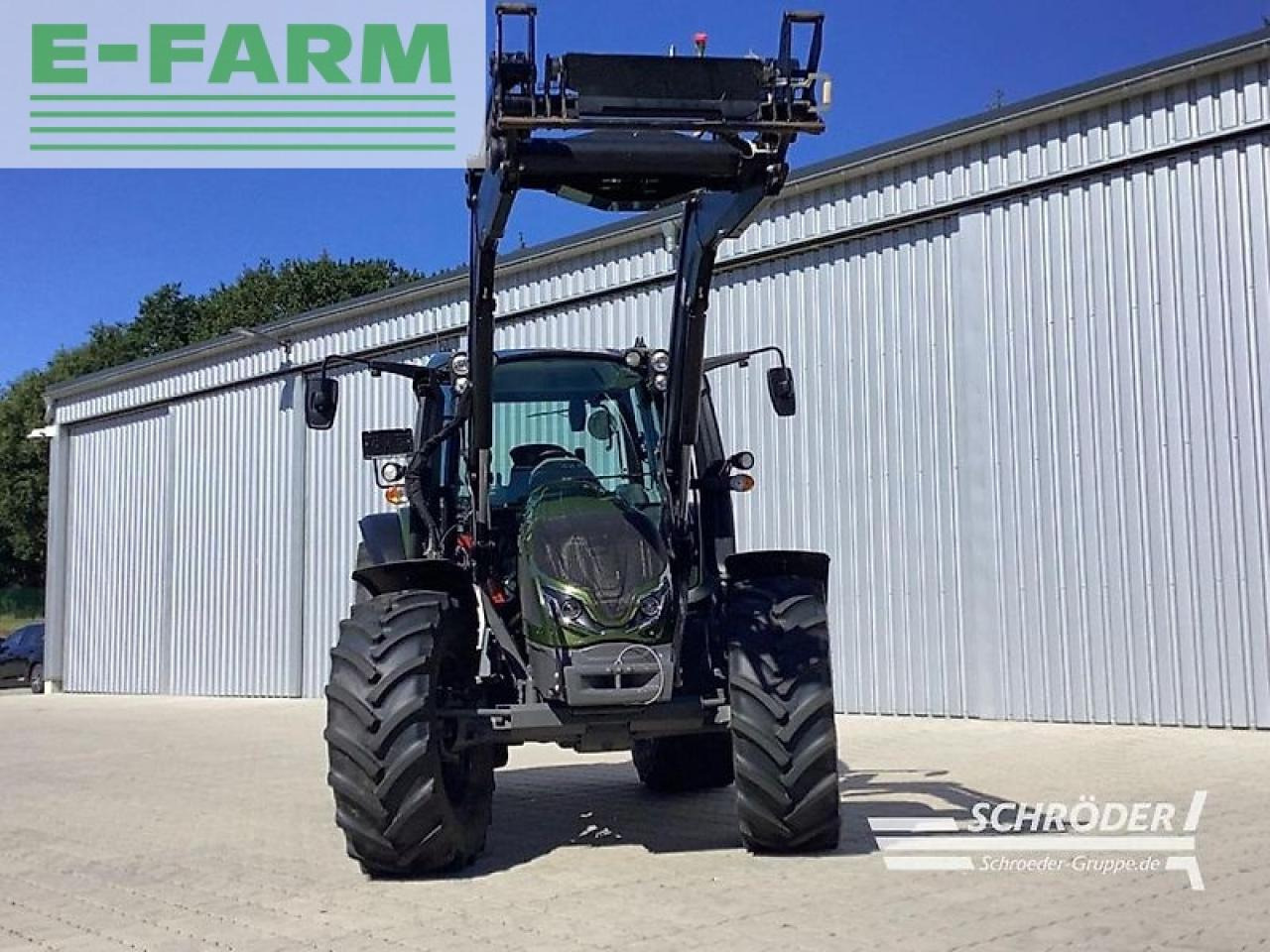 Farm tractor Valtra g 125 eh