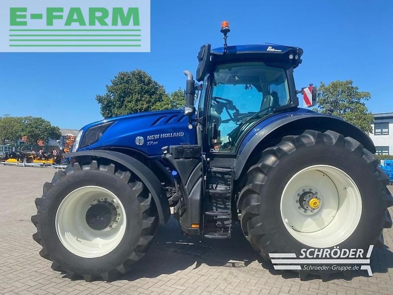 Farm tractor New Holland t 7.315 hd ac HD