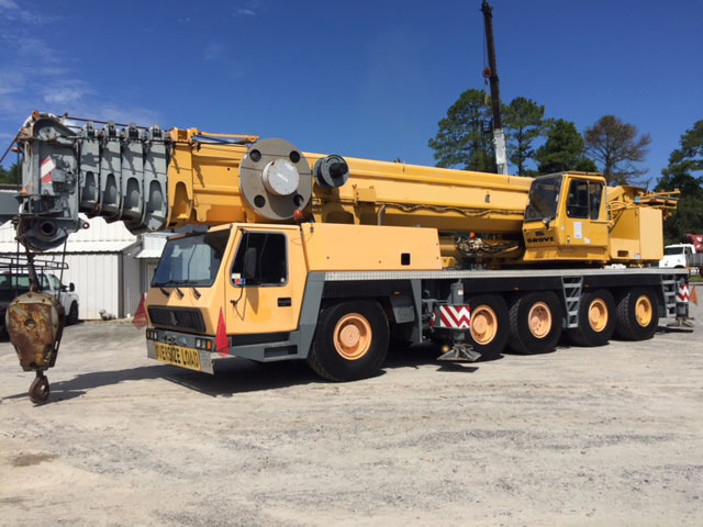 Mobile crane Grove GMK 5210